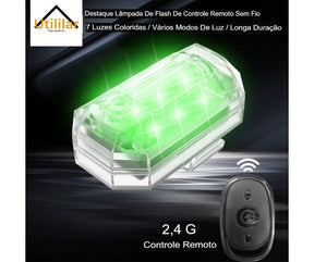 Lâmpada Flash Led Controle Remoto Sem Fio - Luminix 3.0