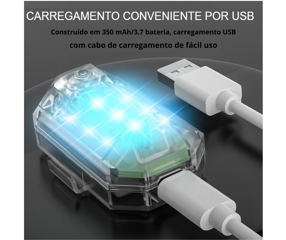 Lâmpada Flash Led Controle Remoto Sem Fio - Luminix 3.0