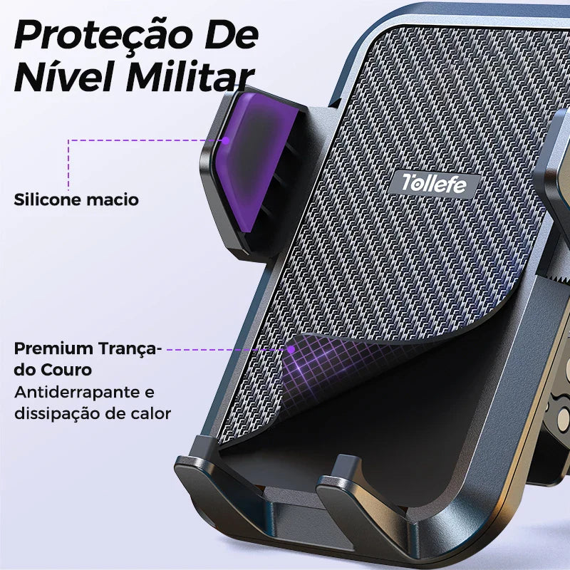 Suporte de Telefone para Carro - Proteção de Grau Militar