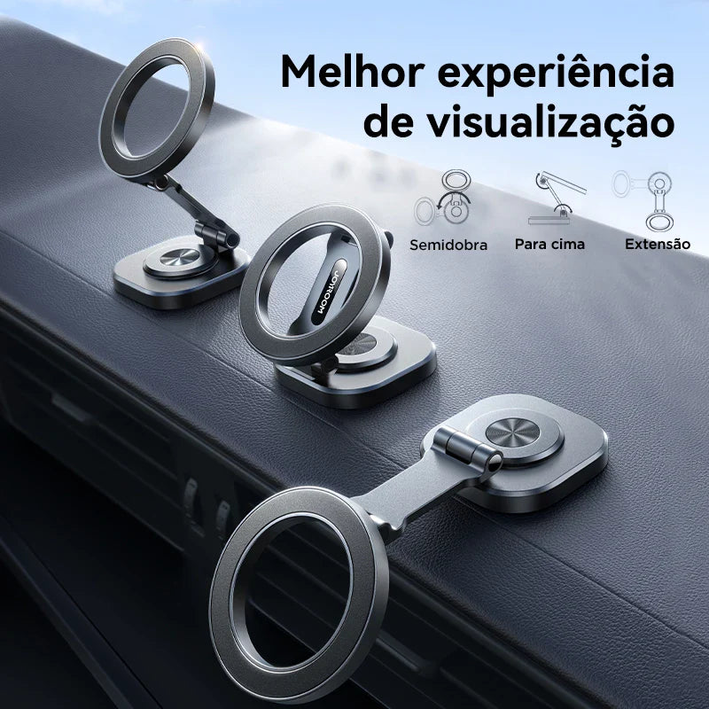 Suporte Magnético para Carro - Suporte de Telefone Dobrável