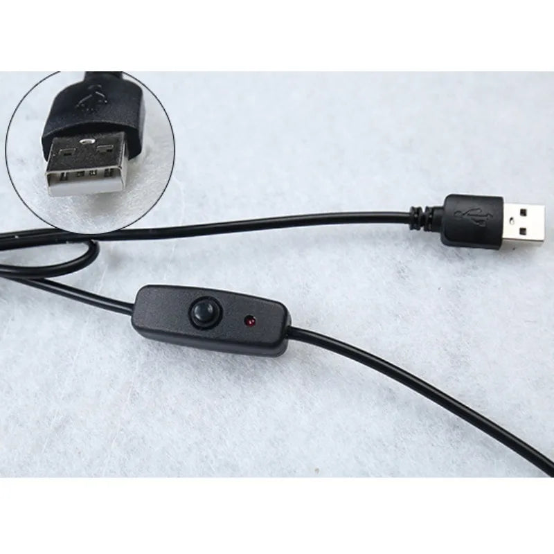 Capa de Assento Aquecida com USB para Carro - Almofada Antiderrapante