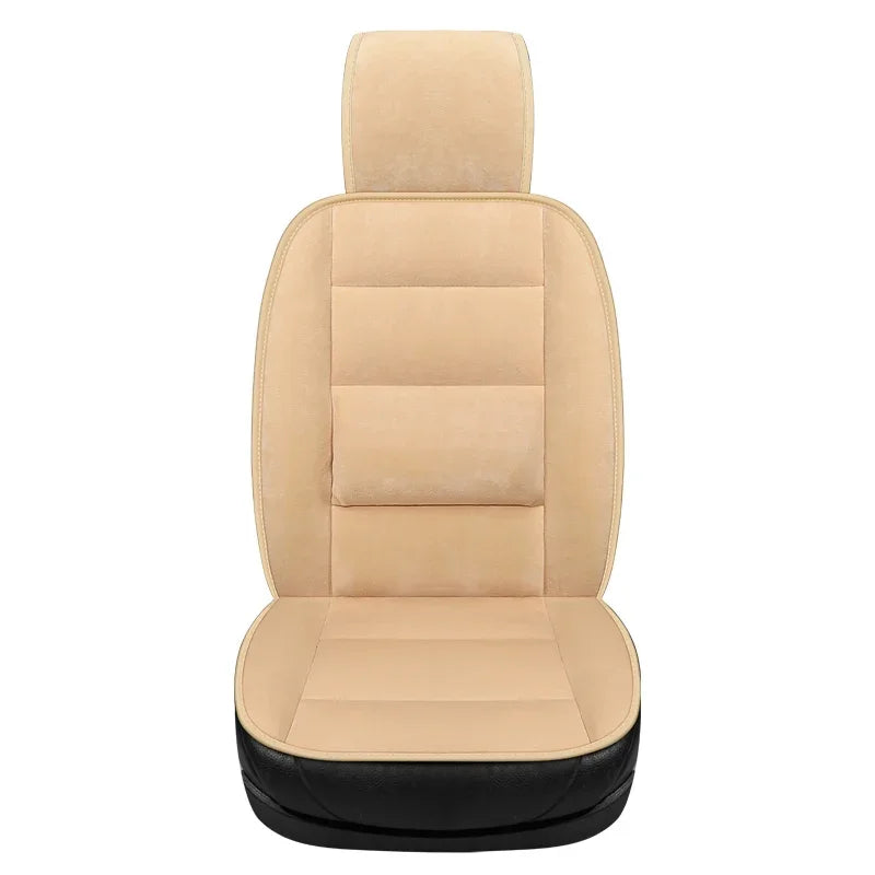 Capa de Almofada Plush para Carro - Conforto Térmico