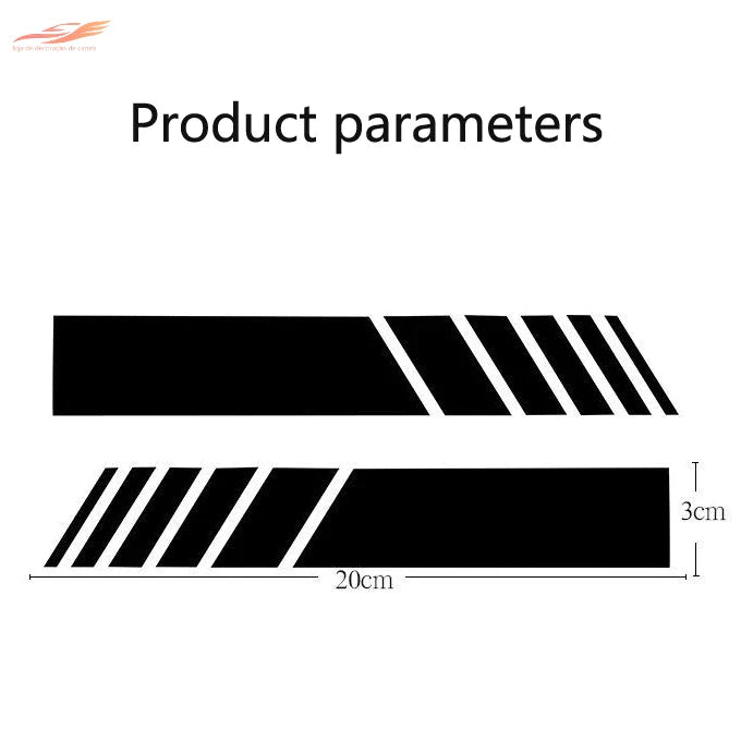 Adesivo 5D para Retrovisor