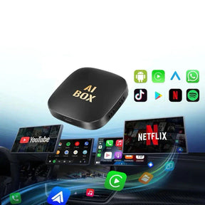 Adaptador Android Auto Wireless com Play Store - Conectividade Inteligente