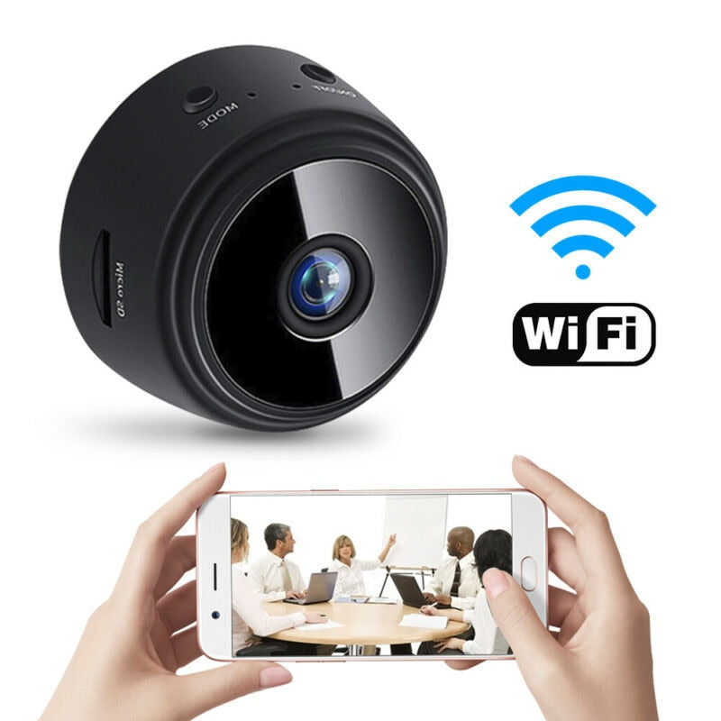 Mini Câmera de Segurança Espiã Full HD - WiFi Sem Fio