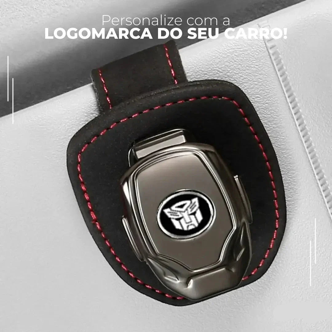 Porta Óculos Automotivo Personalizado - VeluxGlasses™ [COMPRE 1 LEVE 2]