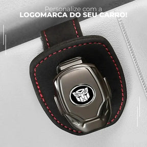 Porta Óculos Automotivo Personalizado - VeluxGlasses™ [COMPRE 1 LEVE 2]